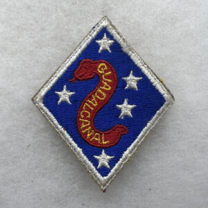 WW2 US 2nd Marine Division Guadalcanal Patch