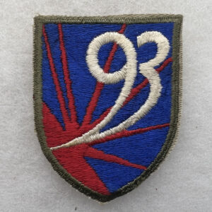 WW2 US Army 93rd Chemical Mortar Battalion Patch