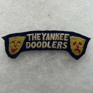 WW2 US The Yankee Doodlers Entertainers Tab English Made Rare