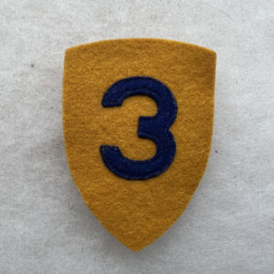 1930s US Army 3rd Cavalry Division Patch Felt