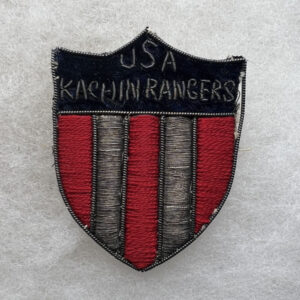 WW2 US Army Kachin Rangers China Burma India CBI Patch Bullion Theater Made 2 1/4 Inch