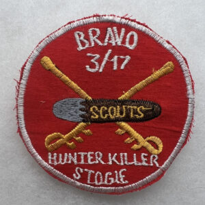 US Army 3rd Squadron 17th Cavalry Scouts Pocket Patch Vietnamese Made