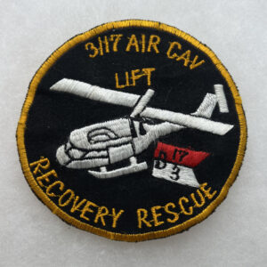 US Army 17th Air Cavalry 3rd Squadron B Troop Pocket Patch Vietnamese Made