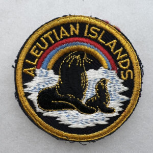 WW2 US Army Aleutian Islands Patch Twill