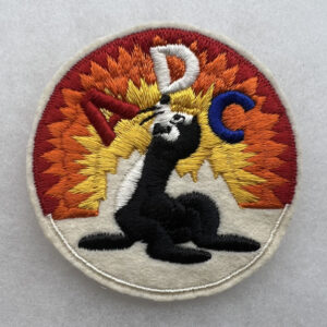 WW2 US Army Alaska Defense Command Patch Felt