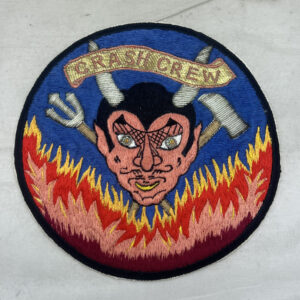 Korean War US Marine Corps Marine Air Group 12 Crash Crew Patch Japanese Made Bullion