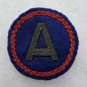 US 3rd Army Patch Bullion German Made
