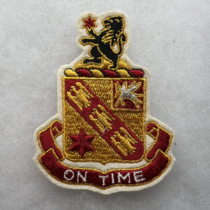 US Army 11th Artilley Patch Embroidered On Felt