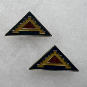US 7th Army DUI Set Screwback German Made