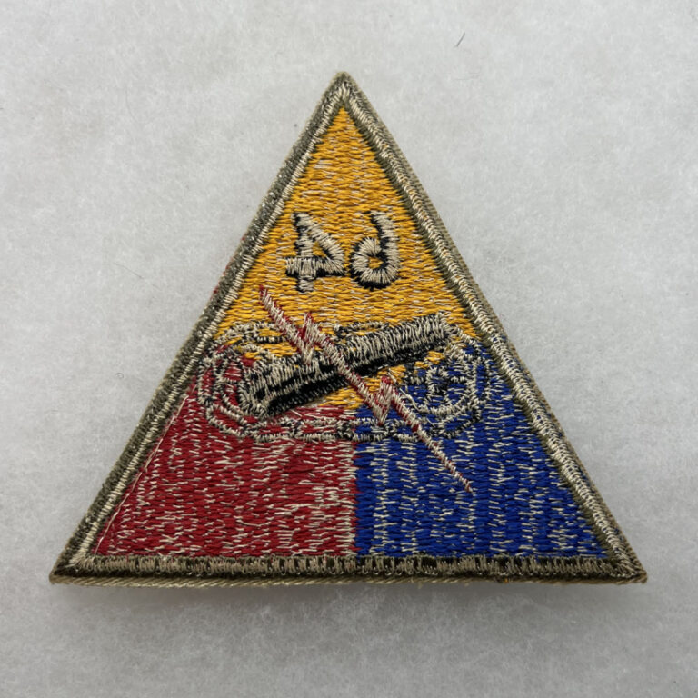 Military Triangle 1950s US Army 64th Tank Battalion Armored Triangle Patch – Fitzkee ...