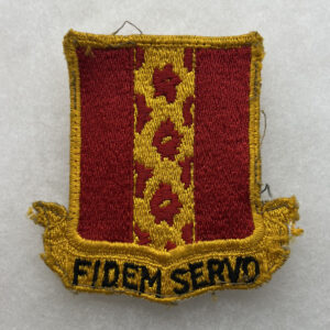 US Army 599th Artillery Pocket Patch German Made