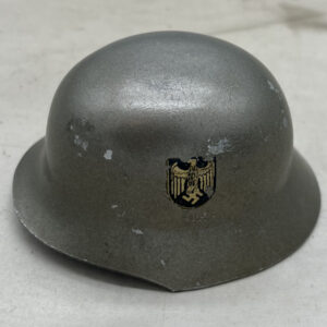 WW2 German Army Double Decal Miniature Wedding Helmet