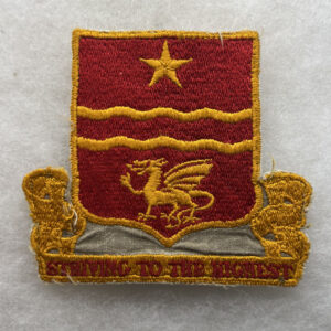 US Army 30th Field Artillery Pocket Patch German Made