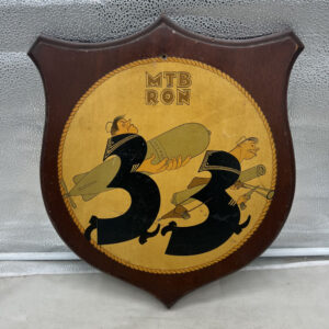WW2 US Navy Motor Torpedo Boat Squadron 33 Plaque