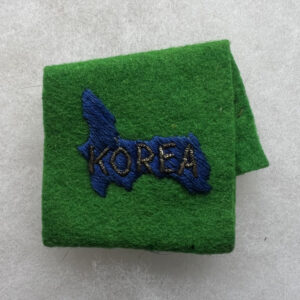 Korean War US Army Korea Cloth Shoulder Loop Bullion Theater Made