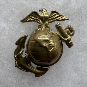 WW2 US Marine Corps Enlisted Dress Visor Hat EGA