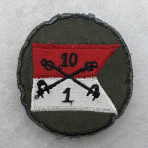 US Army 1st Squadron 10th Cavalry Pocket Patch Theater Made