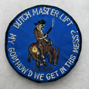 US Army 7th Squadron 1st Cavalry B Troop Lift Platoon Pocket Patch Vietnamese Made