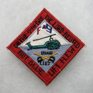 US Army F Troop 9th Cavalry Pocket Patch Vietnamese Made