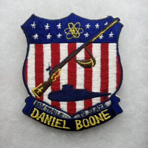 US Navy USS Daniel Boone Submarine Patch Japanese Made