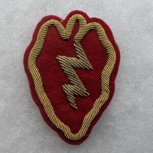 US Army 25th Infantry Division Patch Bullion Japanese Made