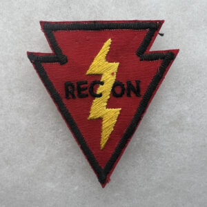 US Army 25th Infantry Reconnaissance Platoon Pocket Patch Vietnamese Made