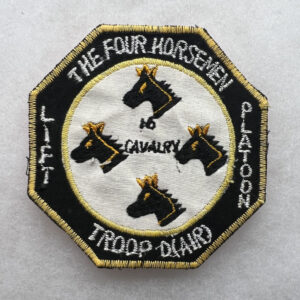 US Army 16th Cavalry Lift Platoon D Troop Pocket Patch Vietnamese Made
