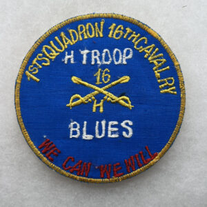 US Army 1st Squadron 16th Cavalry H Troop Pocket Patch Vietnamese Made