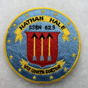 US Navy USS Nathan Hale SSBN 623 Submarine Patch Japanese Made