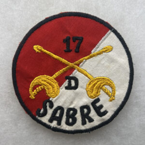 US Army 17th Cavalry D Troop Reconnaissance Pocket Patch Vietnamese Made