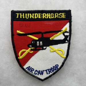 US Army 11th Armored Cavalry Regiment Air Cavalry Troop Pocket Patch Vietnamese Made