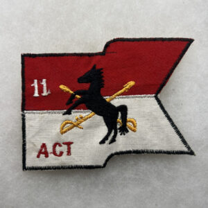 US Army 11th Armored Cavalry Regiment Pocket Patch Vietnamese Made