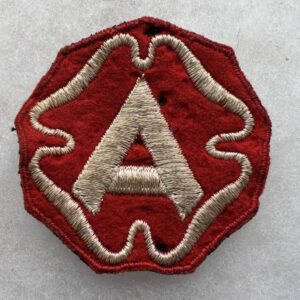 WW2 US 9th Army Patch Felt Theater Made
