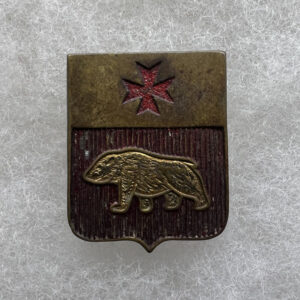US Army 1st Medical Battalion DUI Screwback German Made