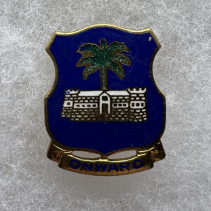 US Army 25th Armored Infantry Battalion DUI Pinback NS Meyer