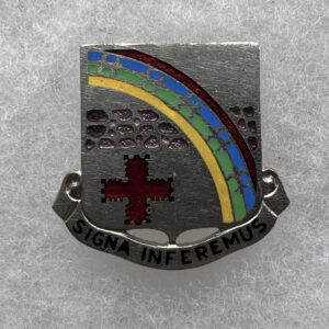 WW2 US Army 167th Infantry Regiment DUI Pinback NS Meyer