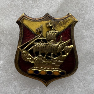 WW2 US Army 27th Division 102nd Ordnance Company DUI Screwback