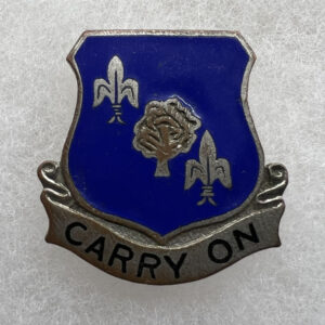 WW2 US Army 359th Infantry Regiment DUI Pinback NS Meyer