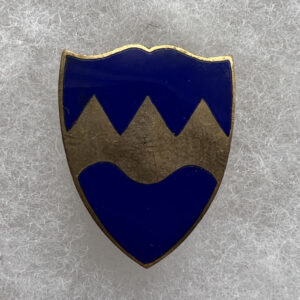 WW2 US Army 414th Infantry Regiment DUI Pinback NS Meyer