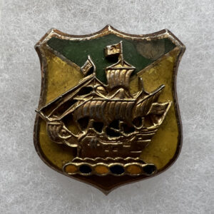 WW2 US Army 27th Division Military Police DUI Screwback