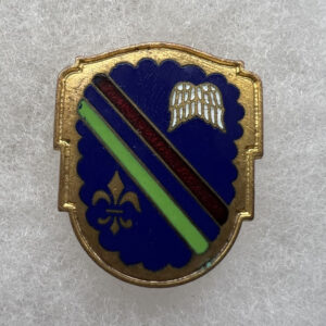 WW2 US Army 160th Infantry Regiment DUI Pinback