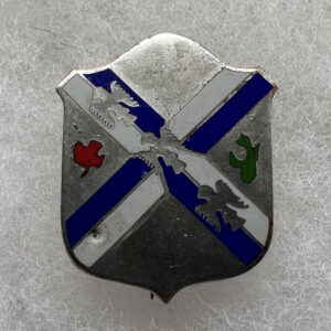 US Army 115th Infantry Regiment DUI Pinback