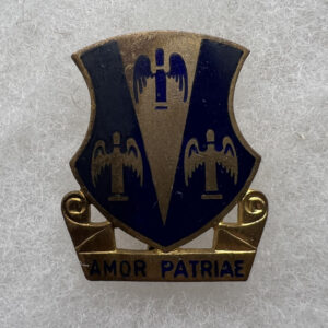 WW2 US Army 63rd Anti Aircraft Artillery Pinback NS Meyer