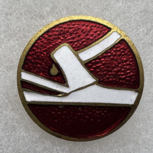 WW2 US Army 84th Infantry Division DUI Pinback