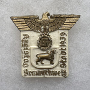 WW2 German NSDAP Braunschweig District Council Day Pin / Badge