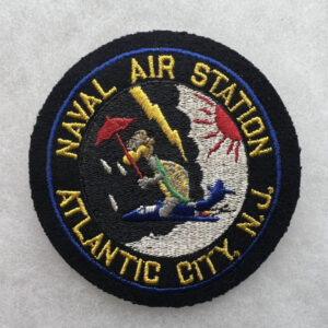 WW2 US Naval Air Station Atlantic City New Jersey Patch Felt