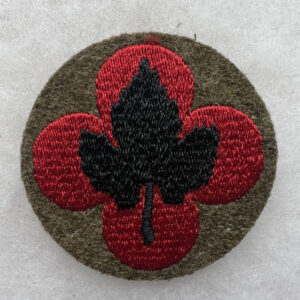 WW2 US Army 43rd Infantry Division Patch Embroidered On Wool