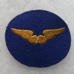 WW2 US Army Air Force Flight Instructor Patch Felt