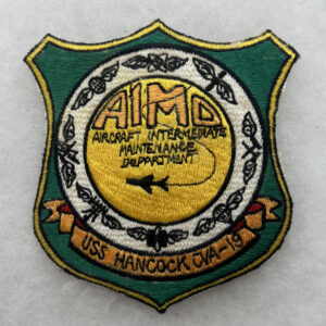 US Navy USS Hancock CVA-19 Aircraft Maintenance Patch Japanese Made