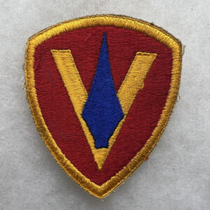 WW2 US Marine Corps 5th Marine Division Patch Oversized Variation